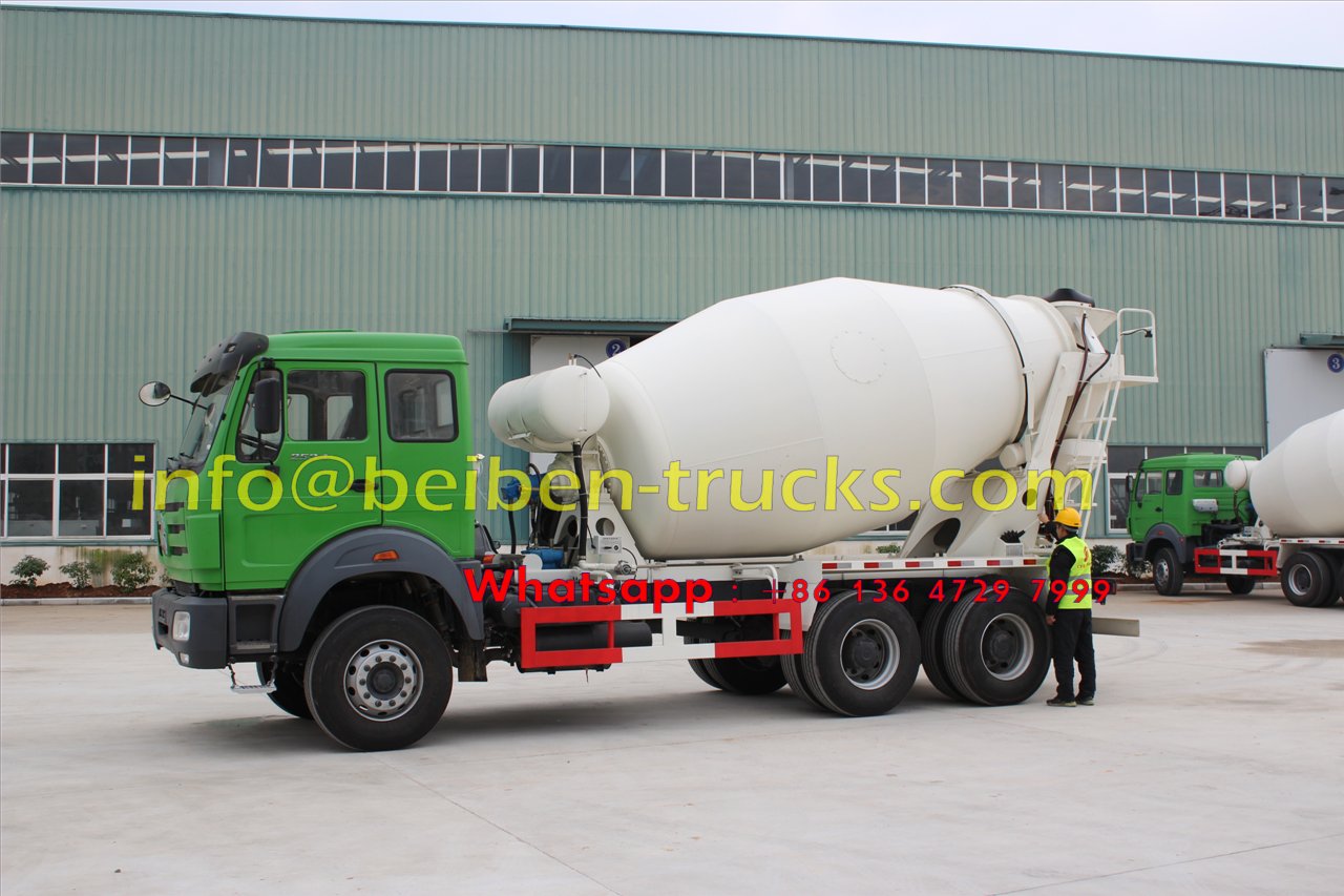 north benz 10 CBM concrete mixer truck