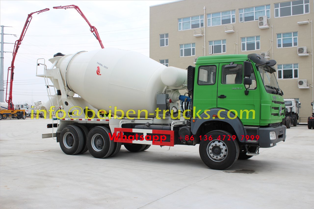 north benz 10 CBM concrete mixer truck