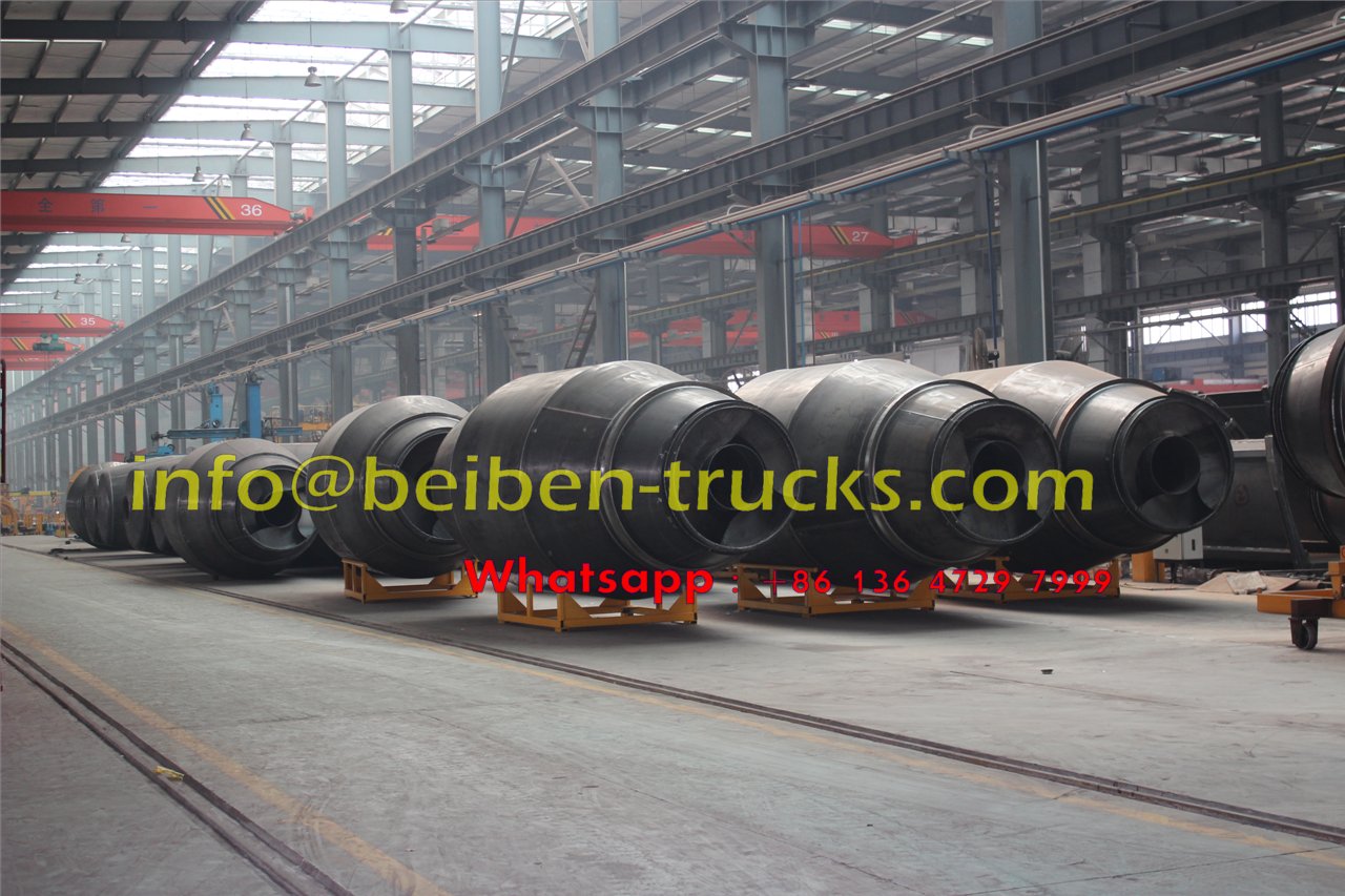 2015 new model Beiben concrete mixer truck price 