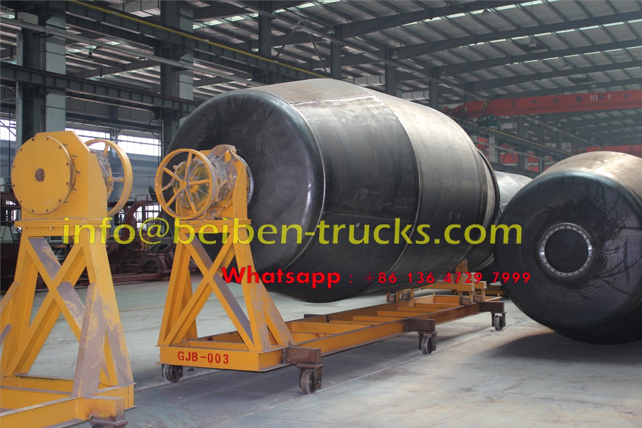 2015 new model Beiben concrete mixer truck price 