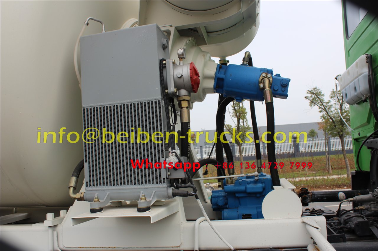 Beiben good quality 6x4 mixer truck 8 cubic meters sale in Mongolia 