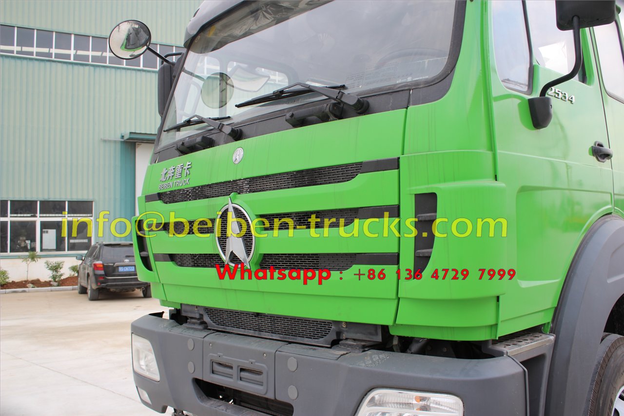 Using Benz technology Beiben 6x4 5m3 concrete mixer truck hydraulic pump 