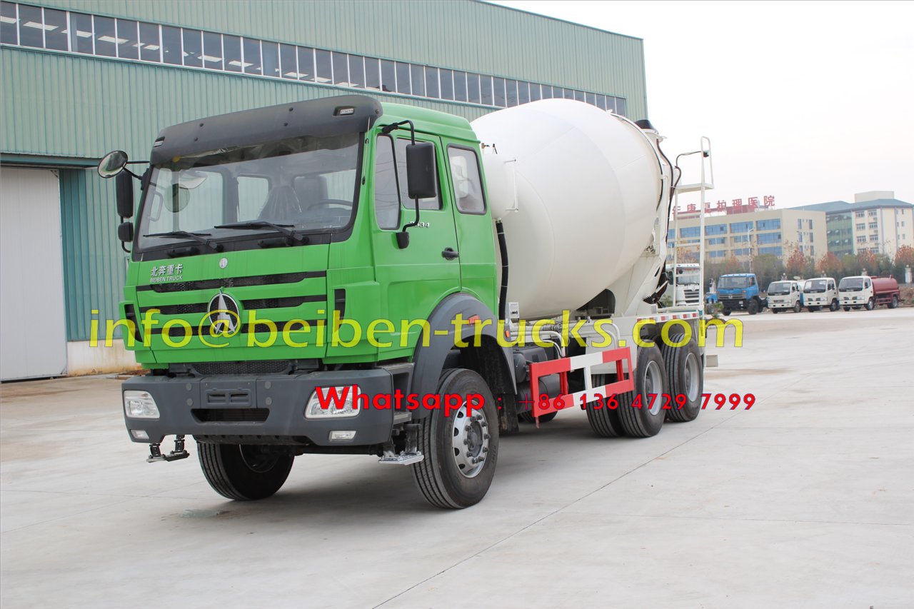 beiben 9 CBM concrete mixer truck manufacturer