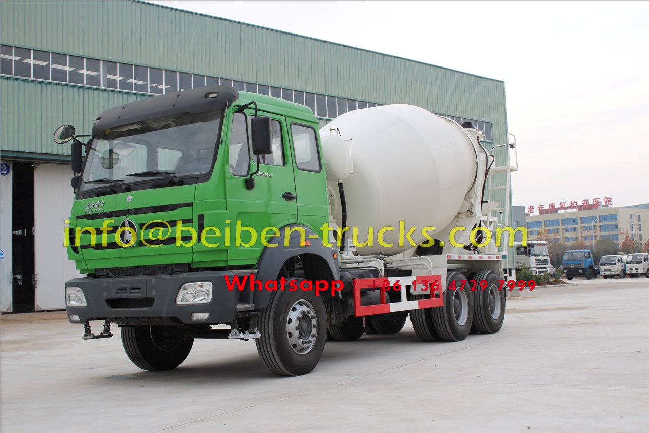 beiben 9 CBM concrete mixer truck manufacturer