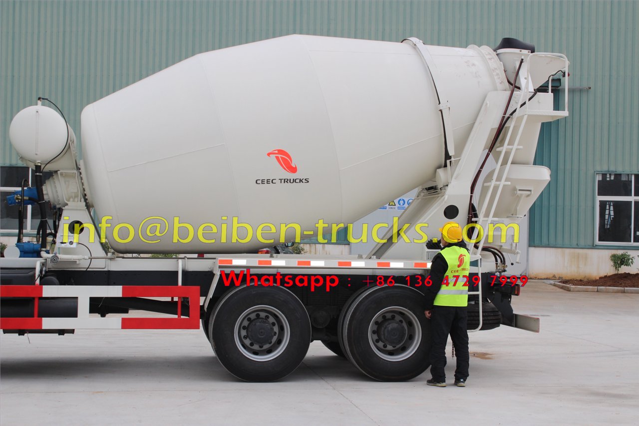 North Benz NG80 6x4 concrete mixer truck cement truck 