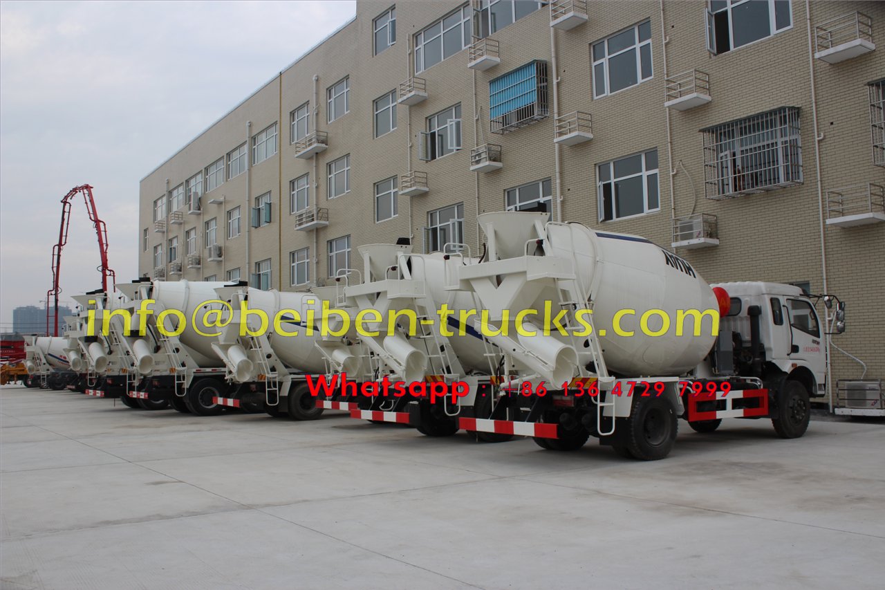 North benz 8cbm 6x4 concrete mixer truck sale in Africa