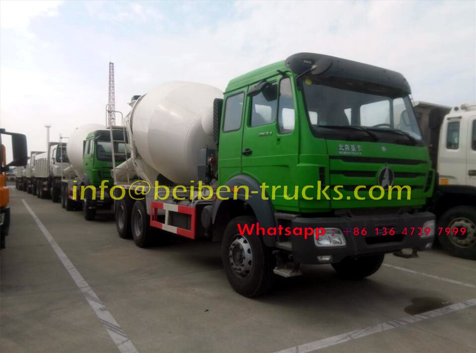 Beiben 2534 mixer truck supplier