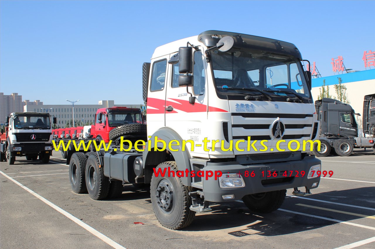 Beiben 2544 tractor truck supplier in china