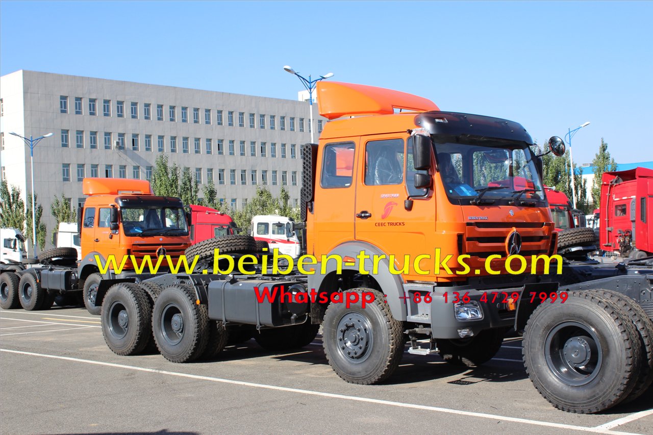 tanzania beiben RHD tractor truck supplier 