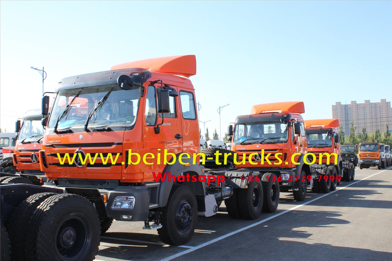 tanzania beiben RHD tractor truck supplier 