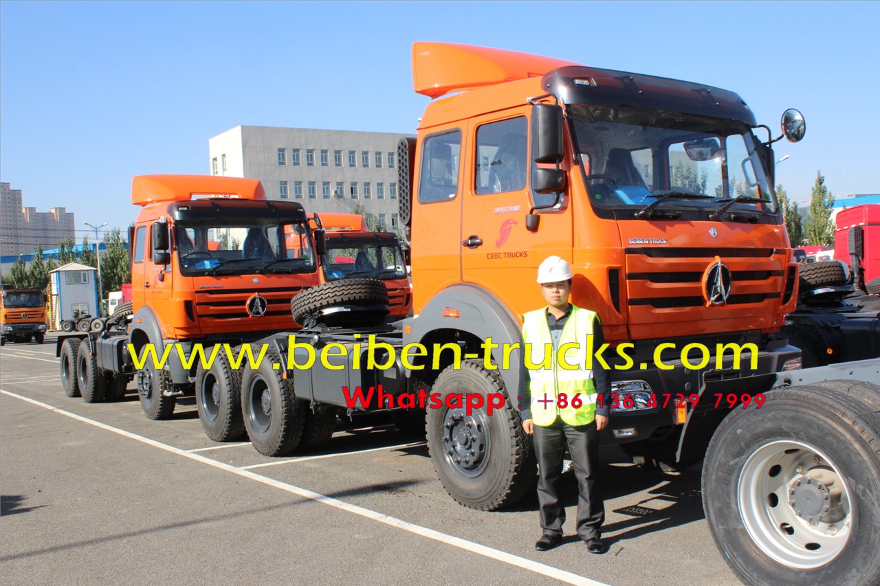 tanzania beiben RHD tractor truck supplier 