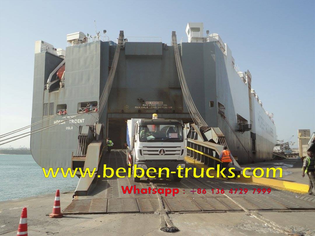 beiben RHD 2534 dump trucks 