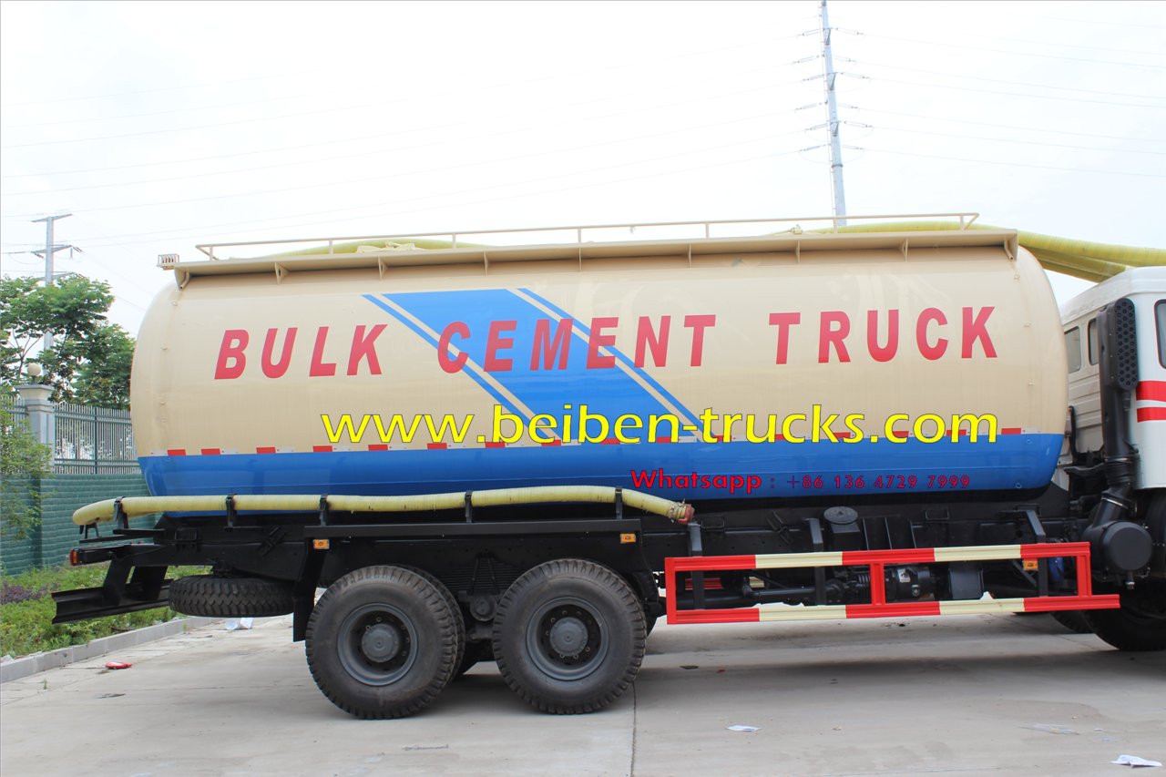 beiben 2534 off road bulk cement truck