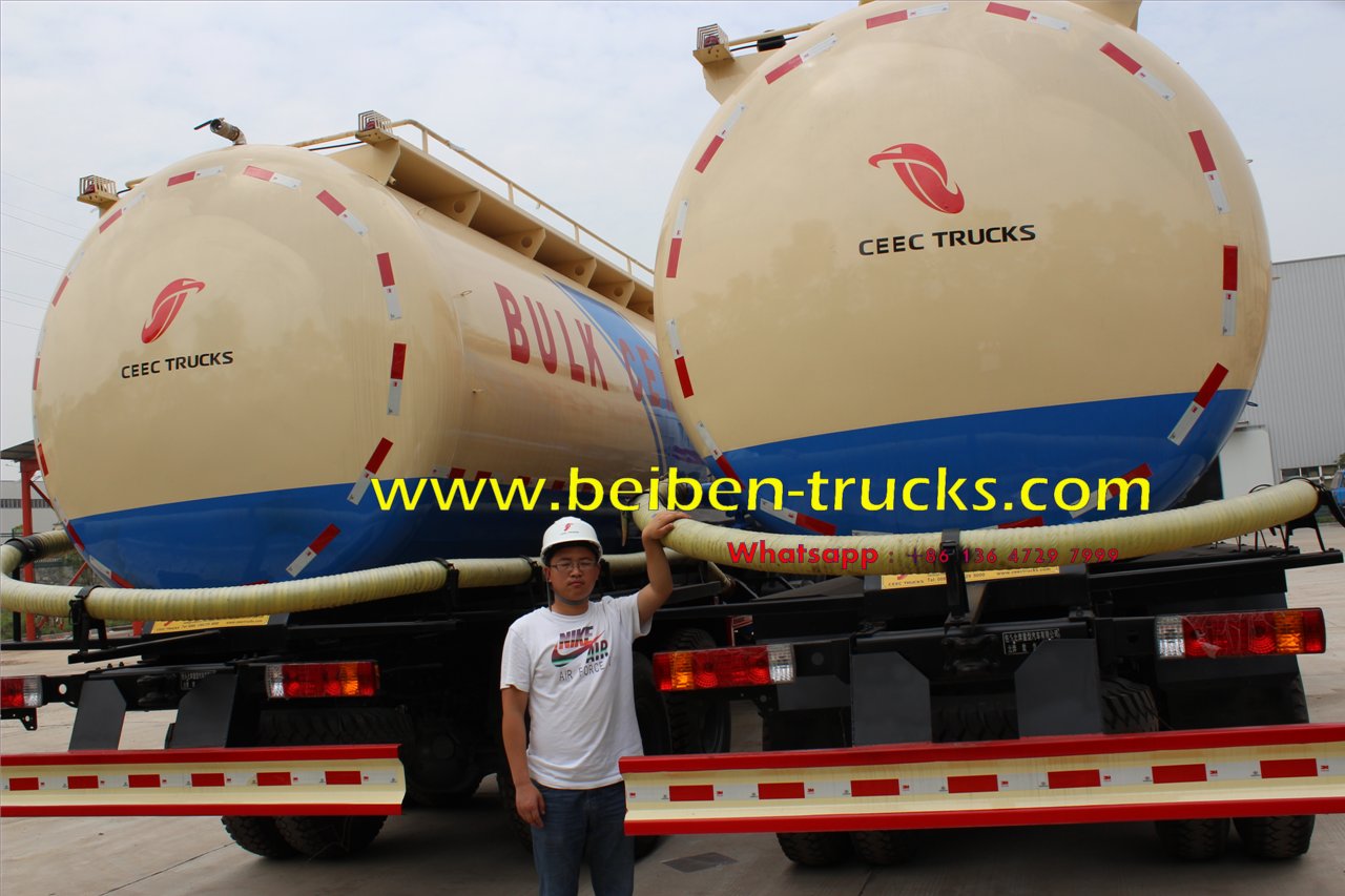 beiben 2534 off road bulk cement truck