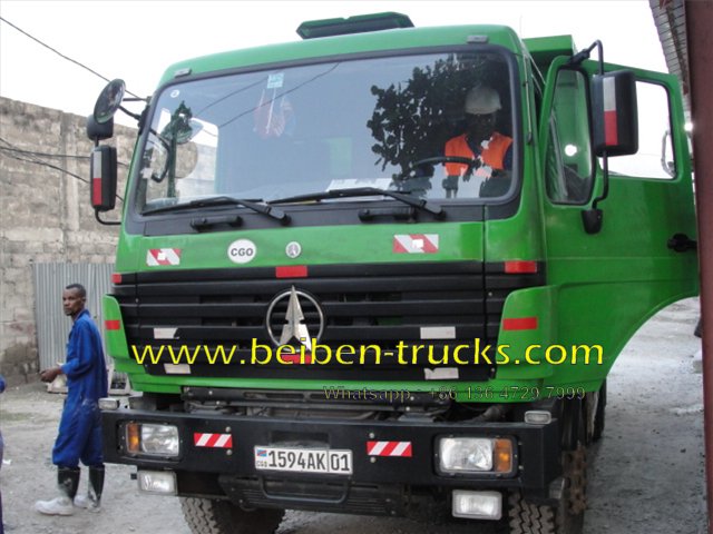 Best beiben 40 T dump truck supplier