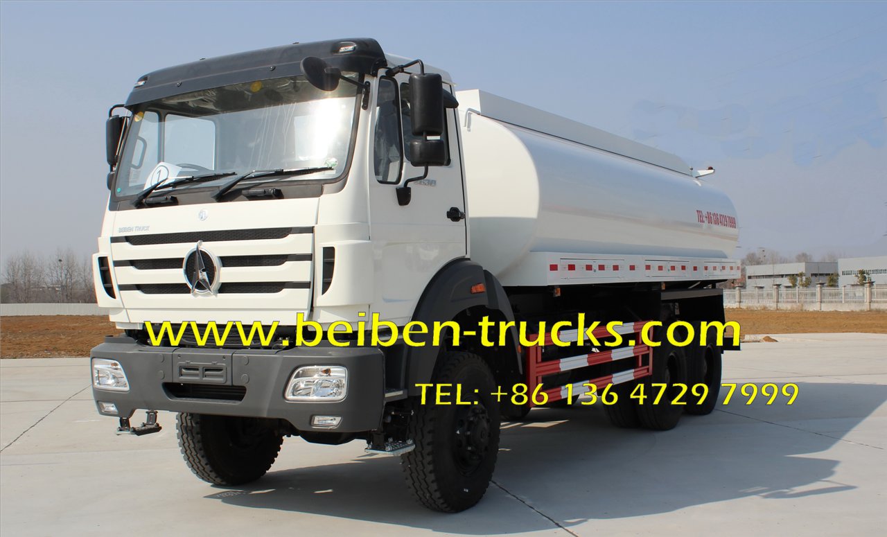 beiben 2538 all wheel drive tanker truck