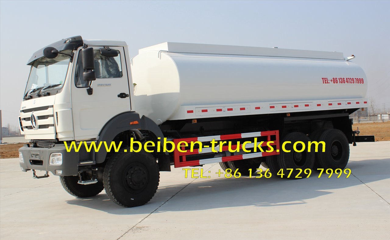 beiben 2538 all wheel drive tanker truck