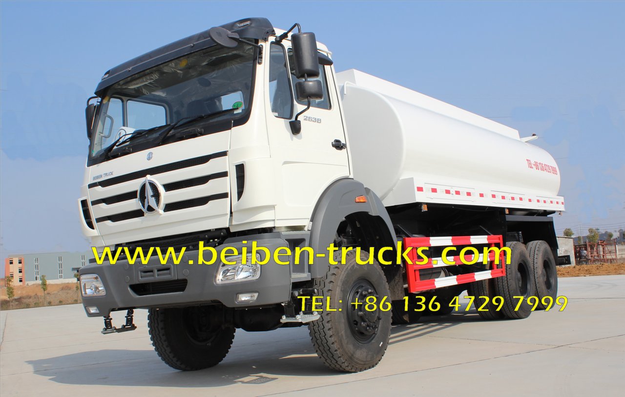 beiben 20 CBM 2538 water tanker truck