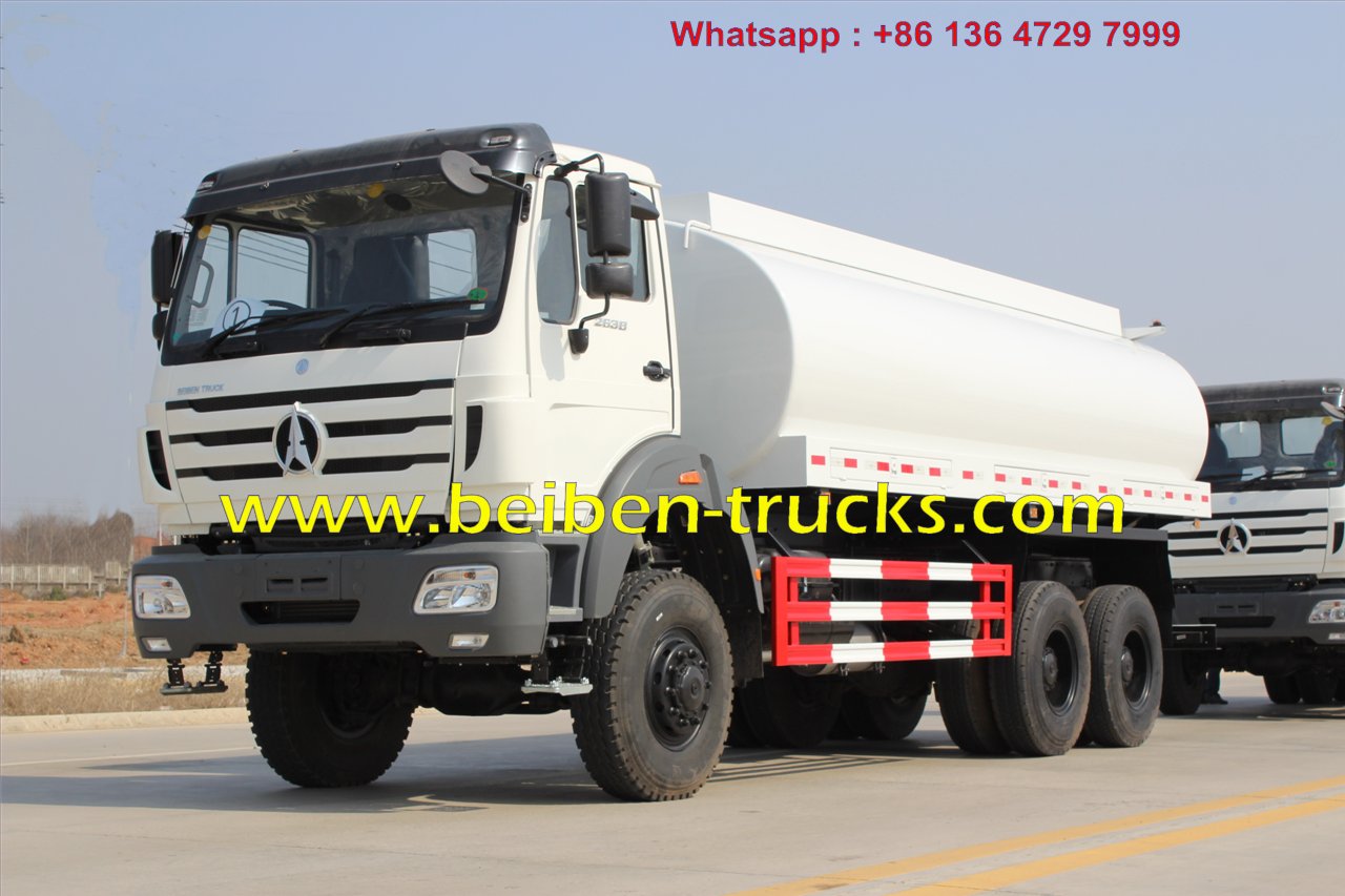 beiben 2538 water tanker truck 