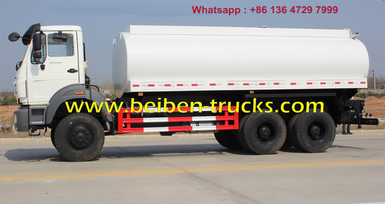 beiben 2538 water tanker truck 