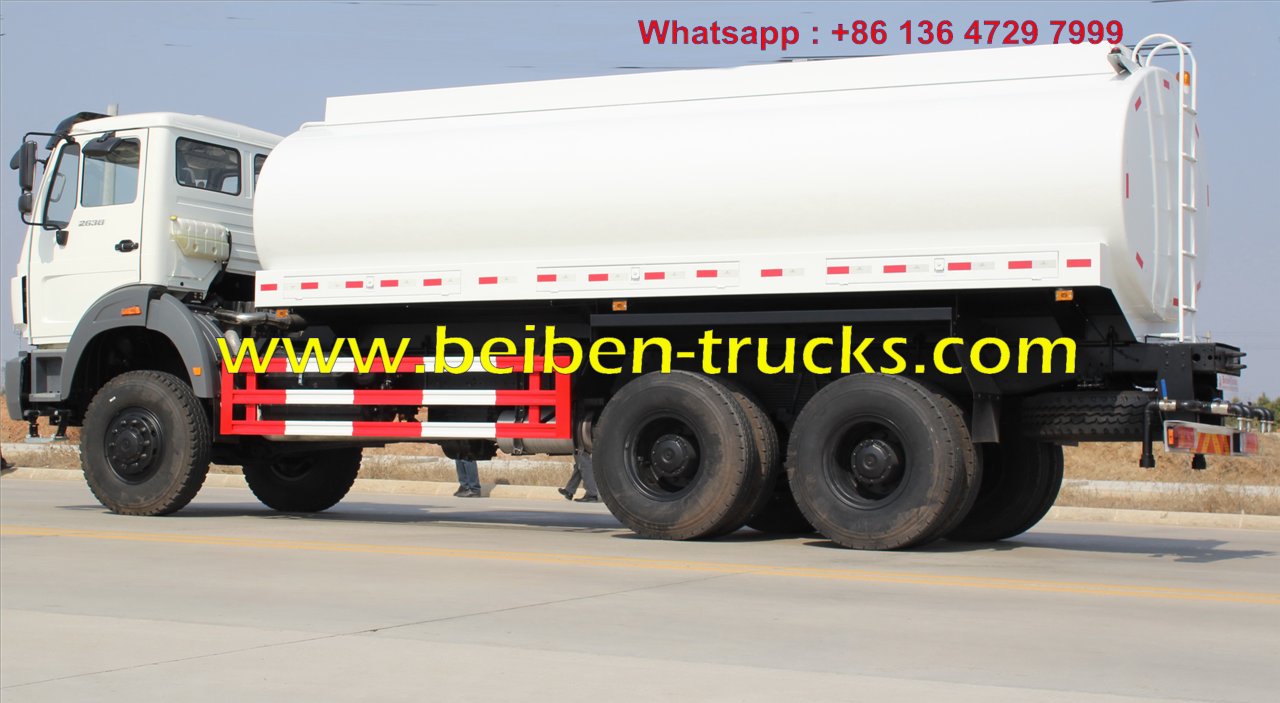 beiben 2538 water tanker truck 