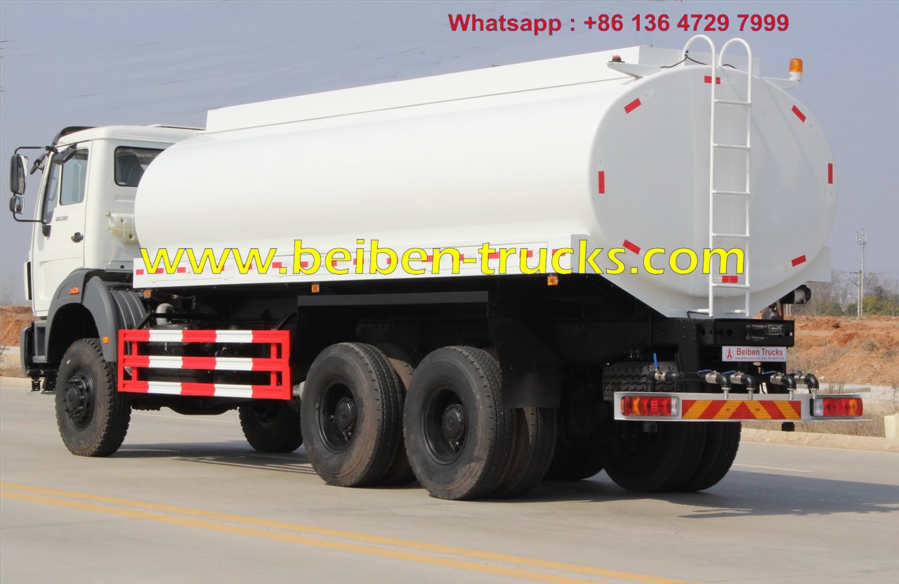 beiben 2538 water tanker truck 