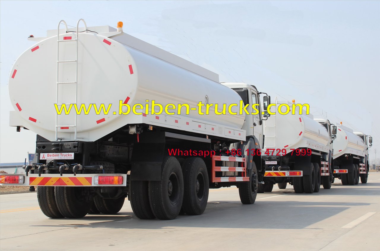 beiben 2538 water tanker truck 