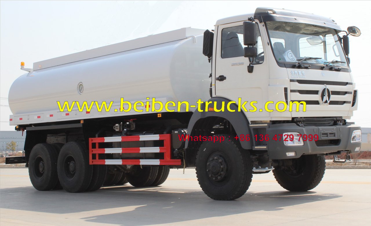 beiben 2538 water tanker truck 