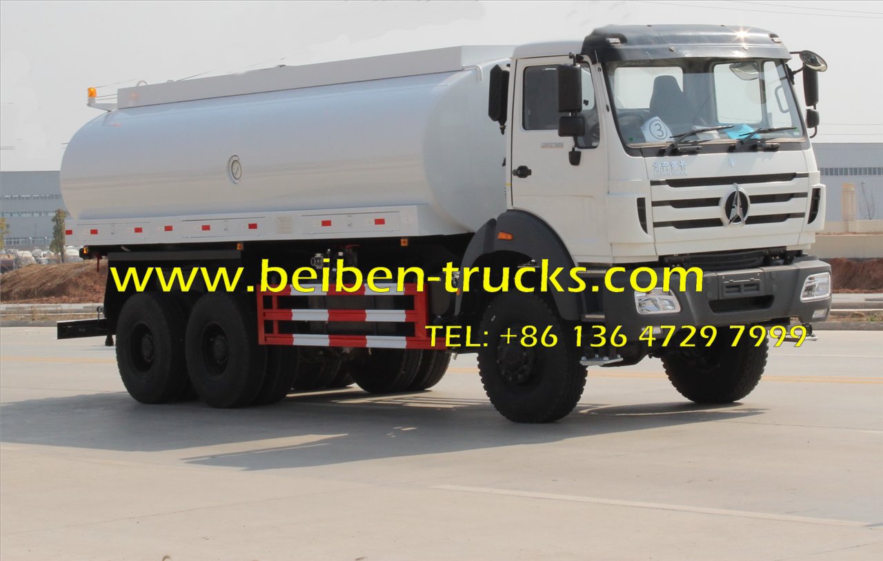 beiben 2538 water tanker truck 