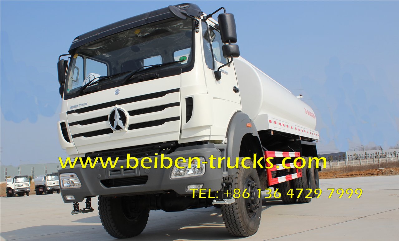 beiben 2538 water tanker truck 