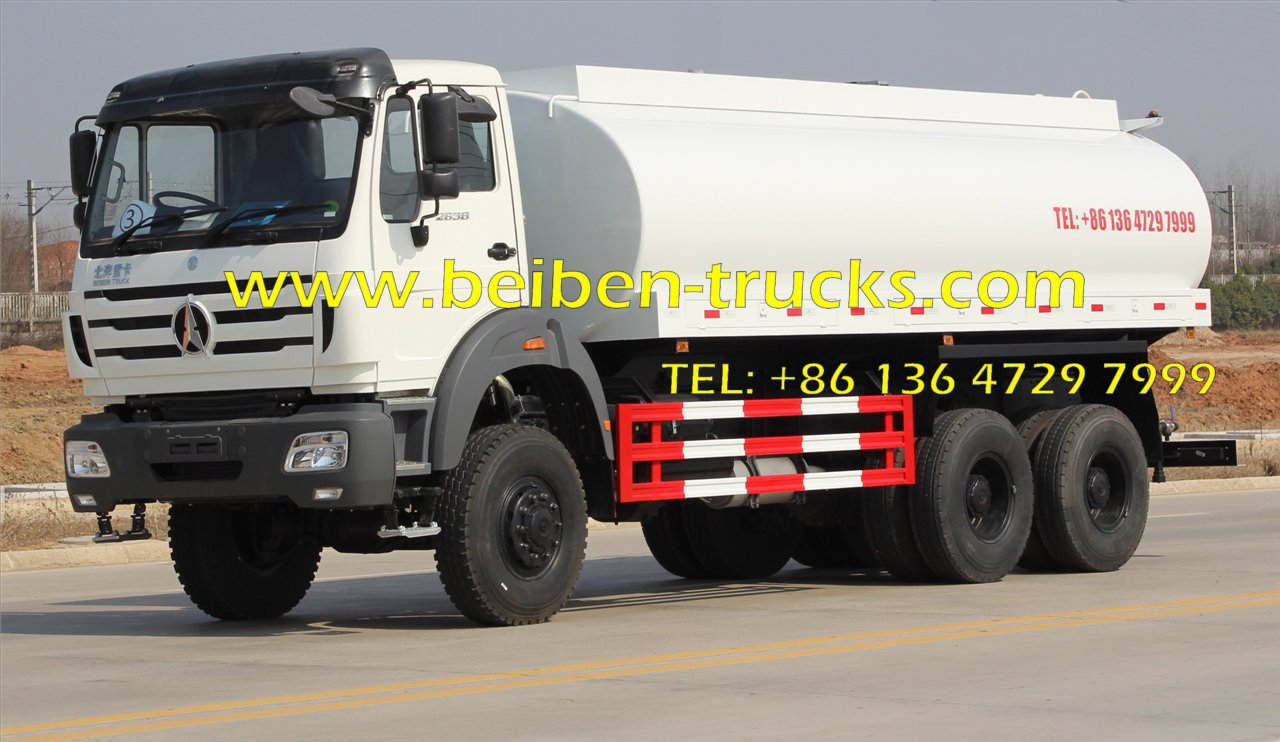 RHD beiben 2538 water tanker for kenya 