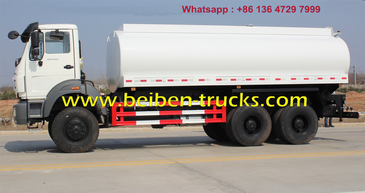 6x4 North Benz Beiben Water Tank Truck 20m3/ 20cbm Water Tanker 6x4 North Benz Beiben Water Tank Truck 20m3/ 20cbm Water Tanker
