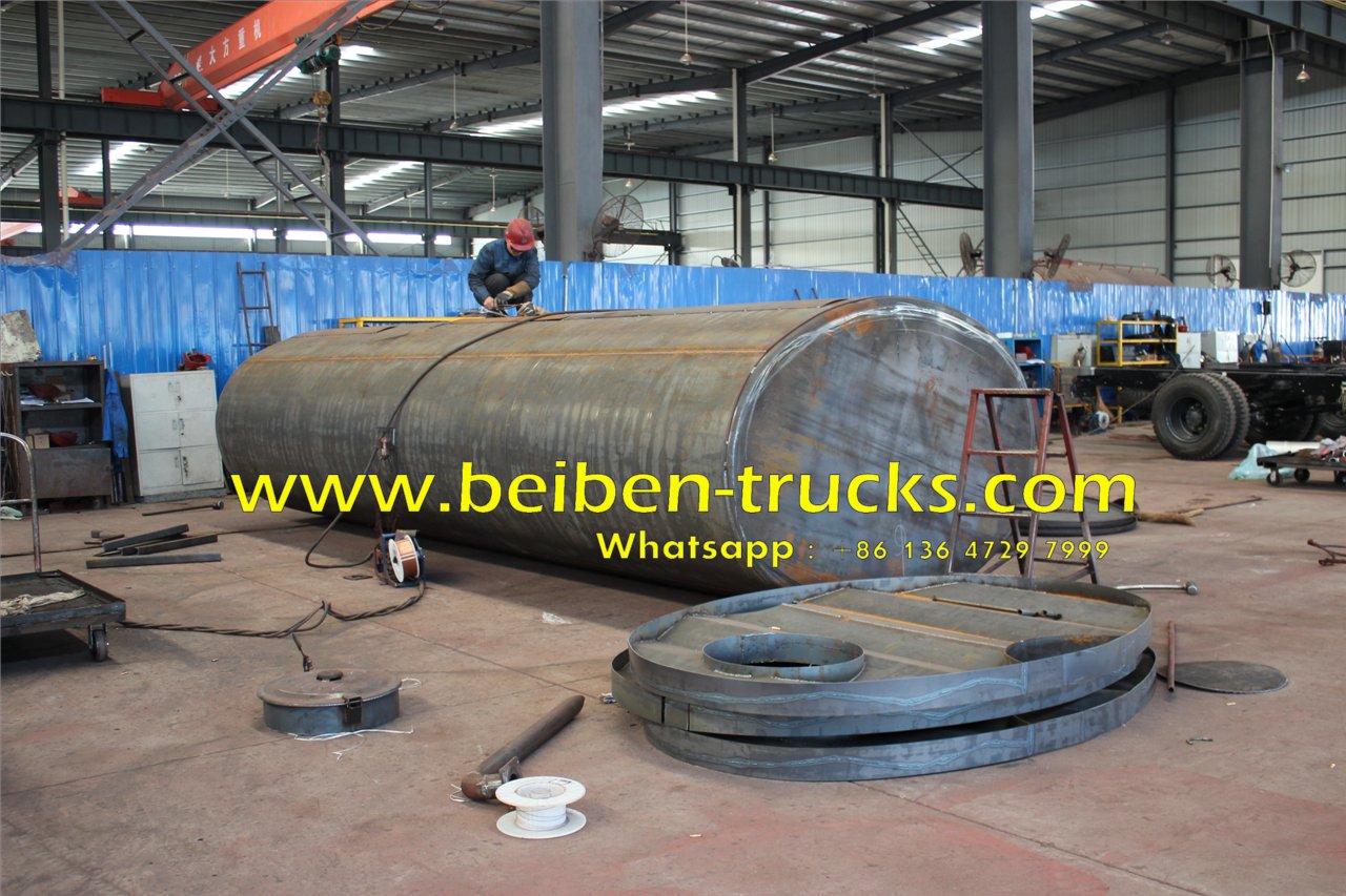 Beiben 6x6 water tank truck 10-20m3 tanker truck 
