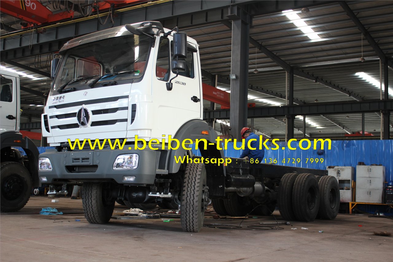 Beiben 6x6 water tank truck 10-20m3 tanker truck 