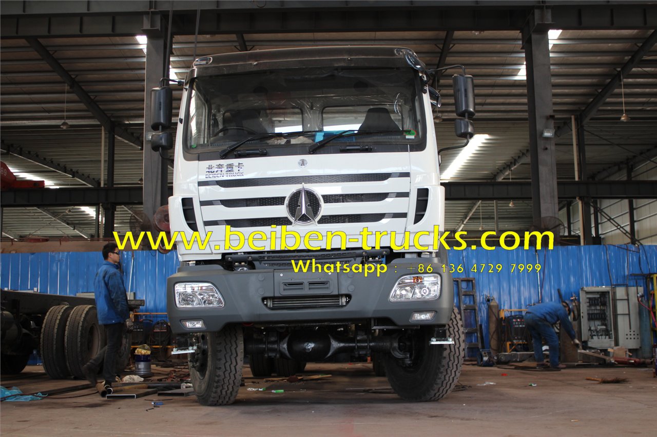 Beiben 6x6 water tank truck 10-20m3 tanker truck 