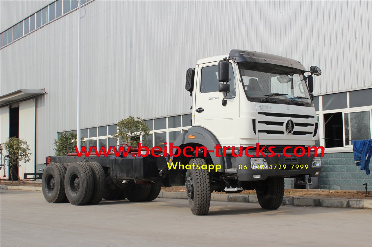 top china brand beiben 2638 off road water truck for sale 