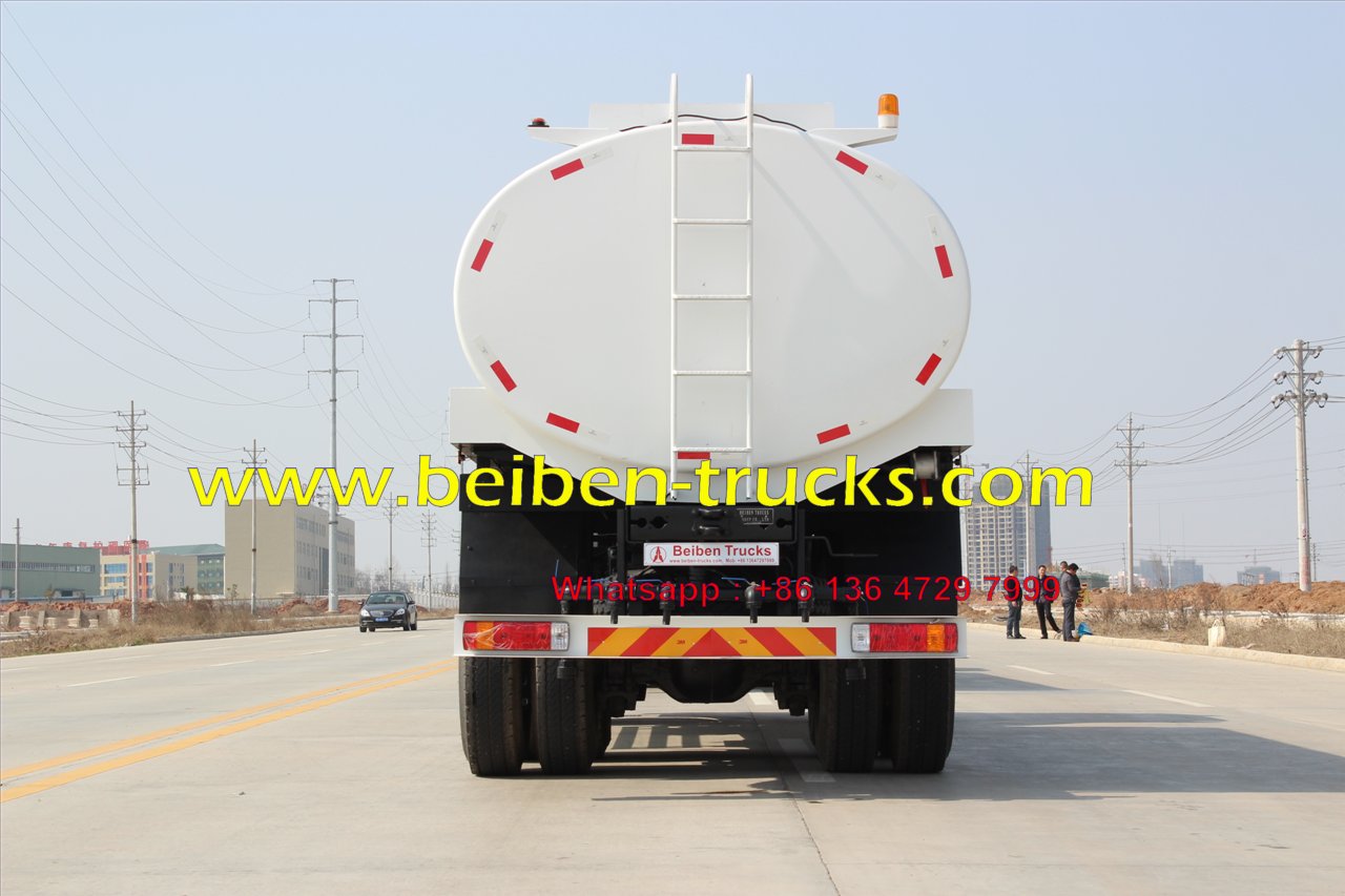CHINA good quality Beiben 20m3 tanker truck capacity water tanker truck for sale 