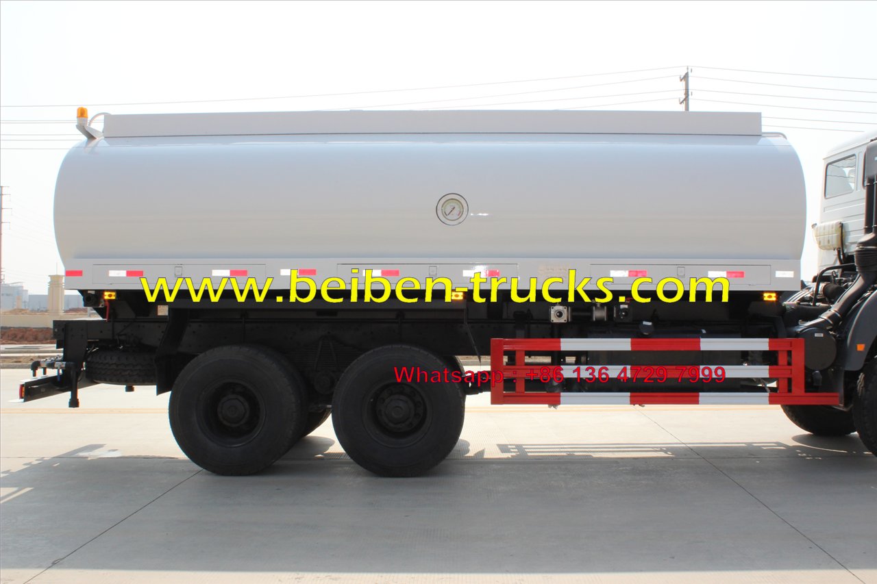 North Benz NG80 6x4 power star 20 ton water tank truck 