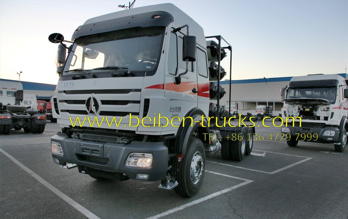 beiben 2538 CNG tractor truck 