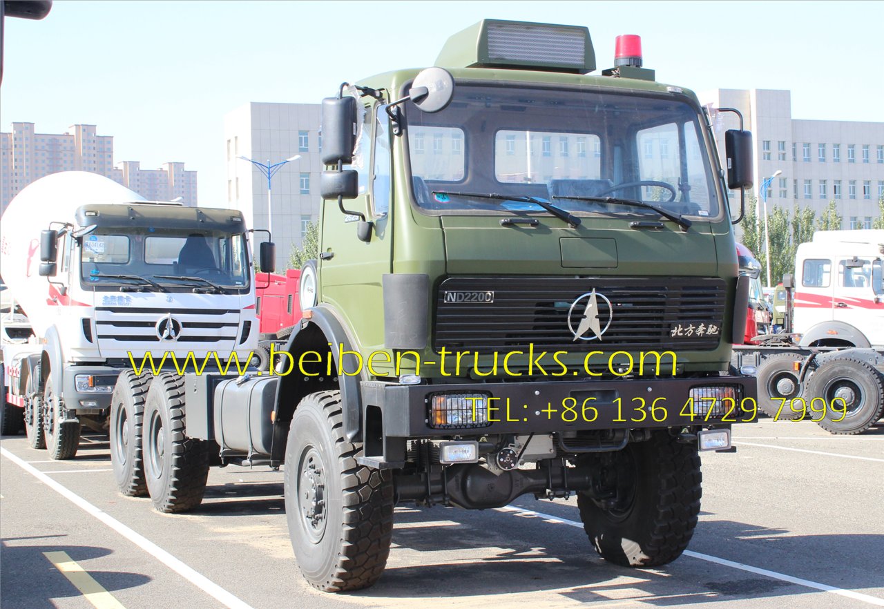 beiben 2629 military tractor truck