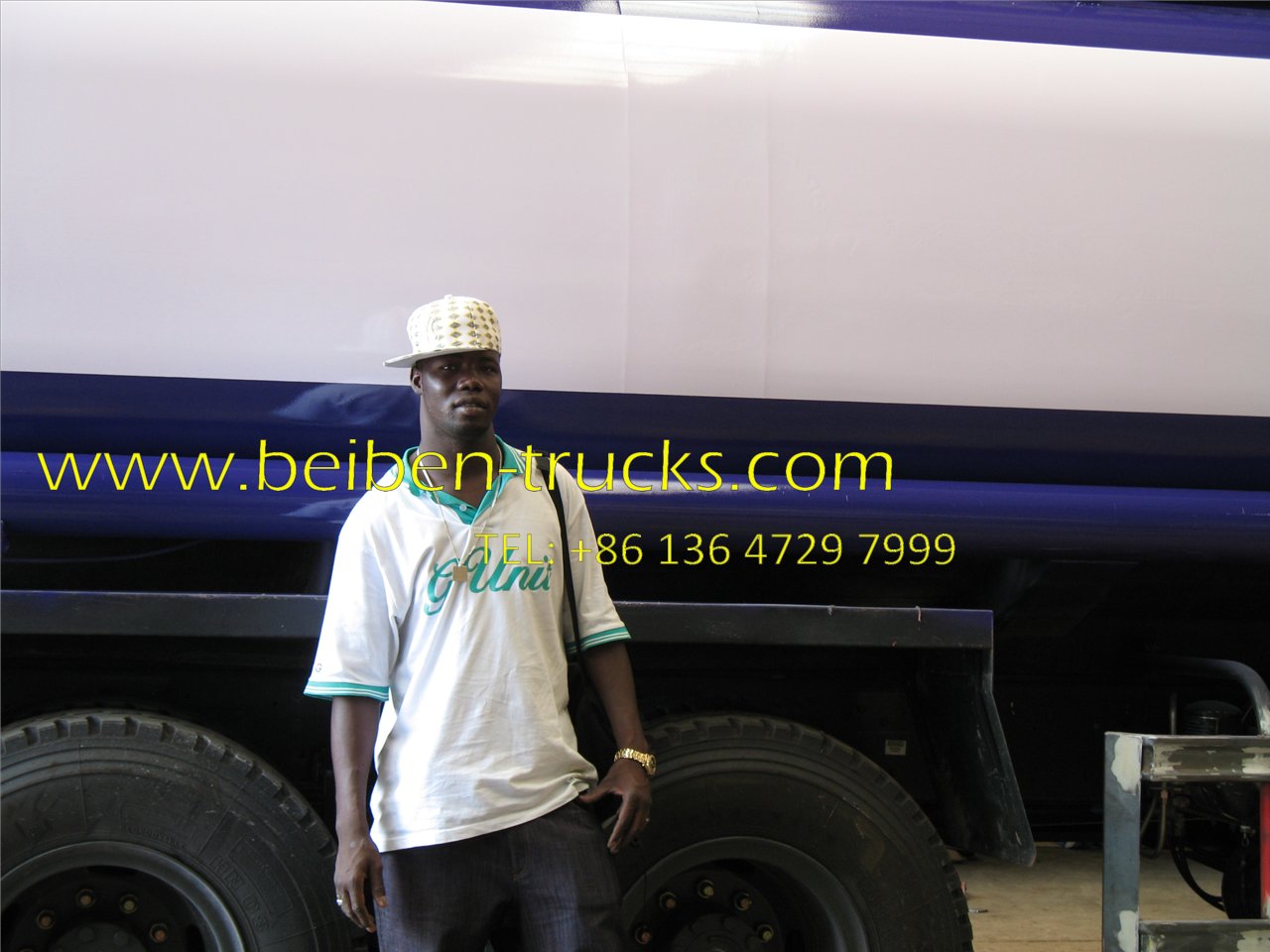 beiben 2527 oil tanker truck