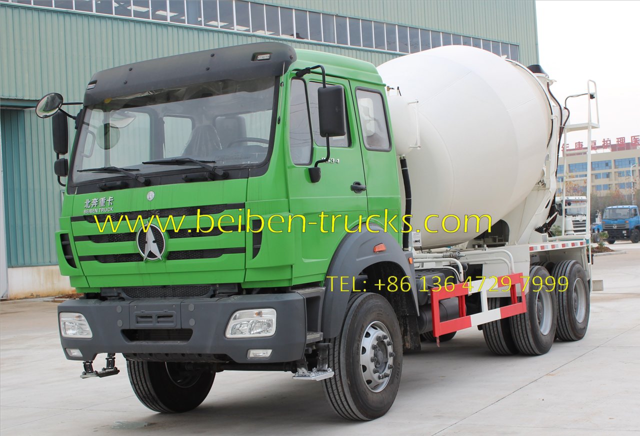 beiben 10 CBM mixer truck manufacturer