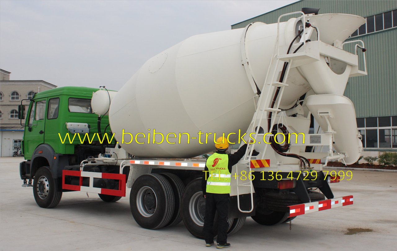 beiben 10 CBM mixer truck manufacturer