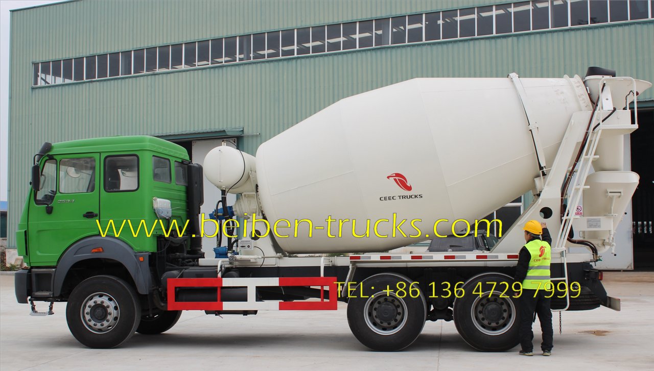 beiben 10 CBM mixer truck manufacturer