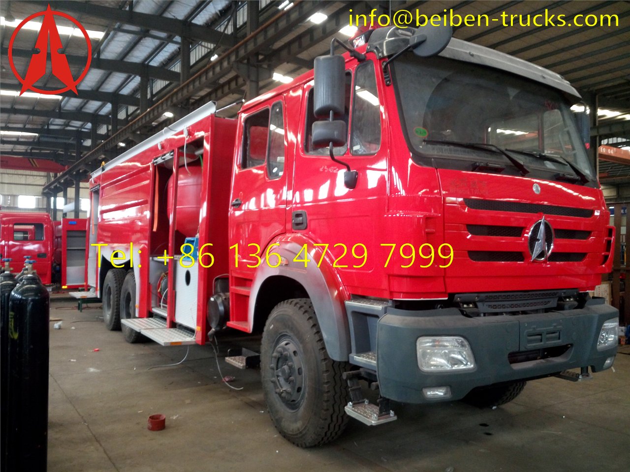 beiben fire truck supplier