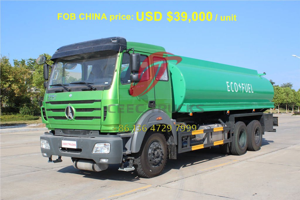 beiben 20 CBM fuel tanker truck