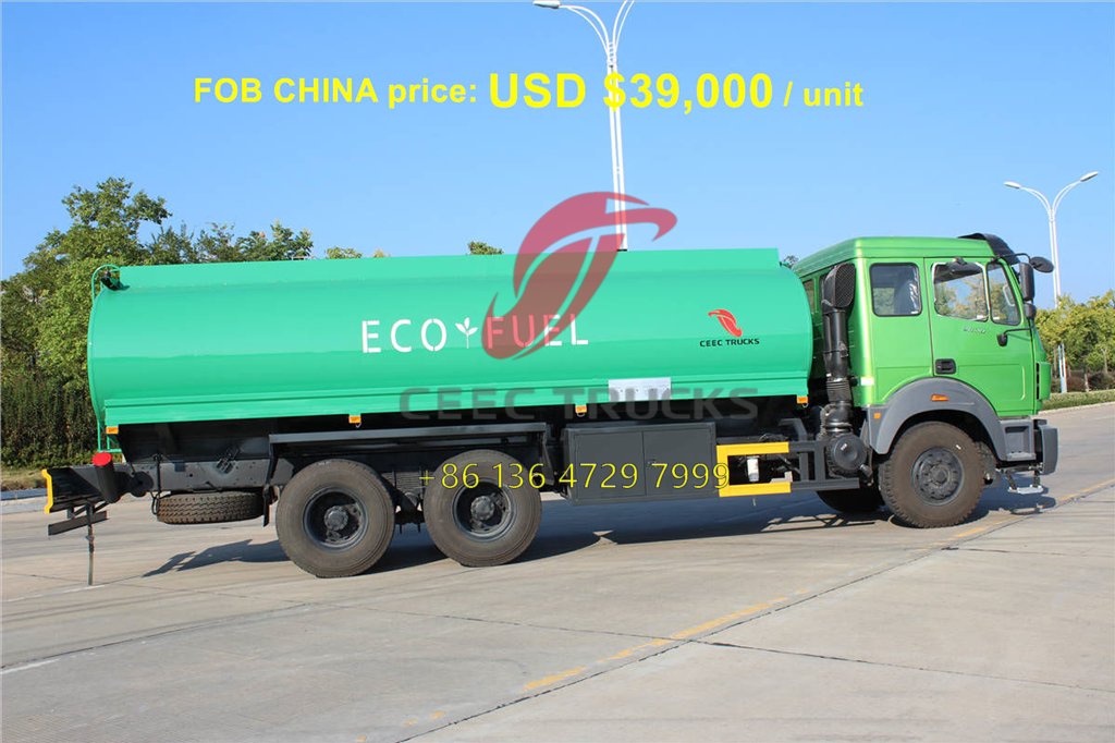 beiben 20 CBM fuel tanker truck