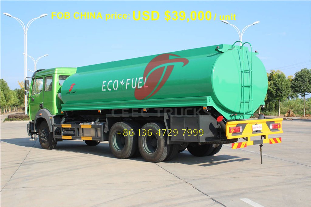 beiben 20 CBM fuel tanker truck