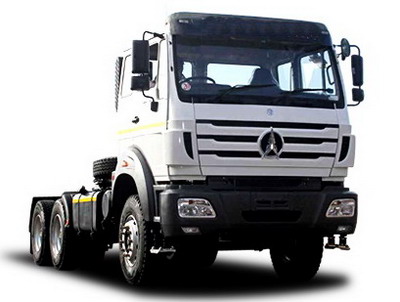 beiben 2638 trailer truck