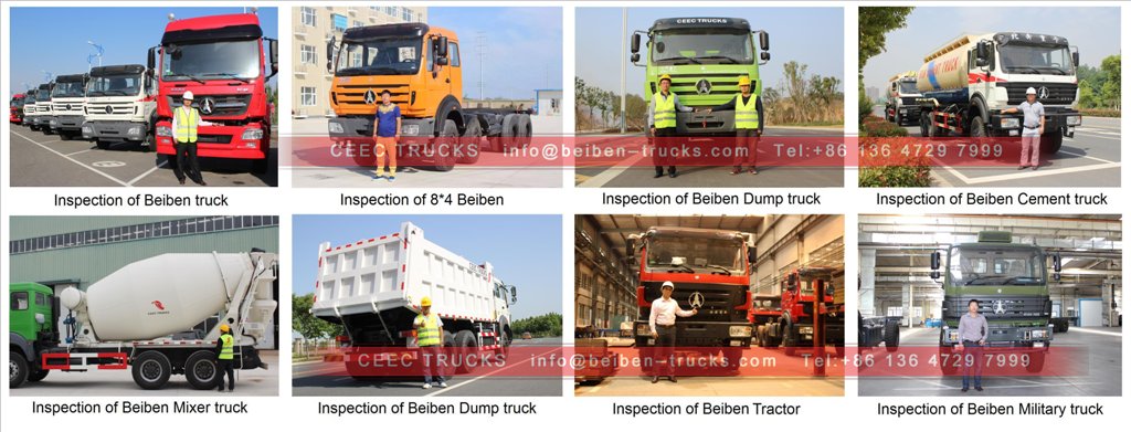 beiben oil trucks shipping